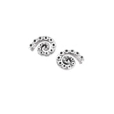 Octopus Sterling Silver Post Earrings TER1974 - DiveSilver Jewelry